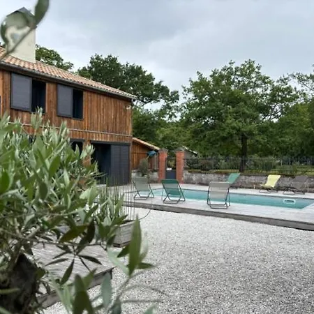 Souleyraou Piscine 12 Pers Calme Dans Airial * Sainte-Eulalie-en-Born